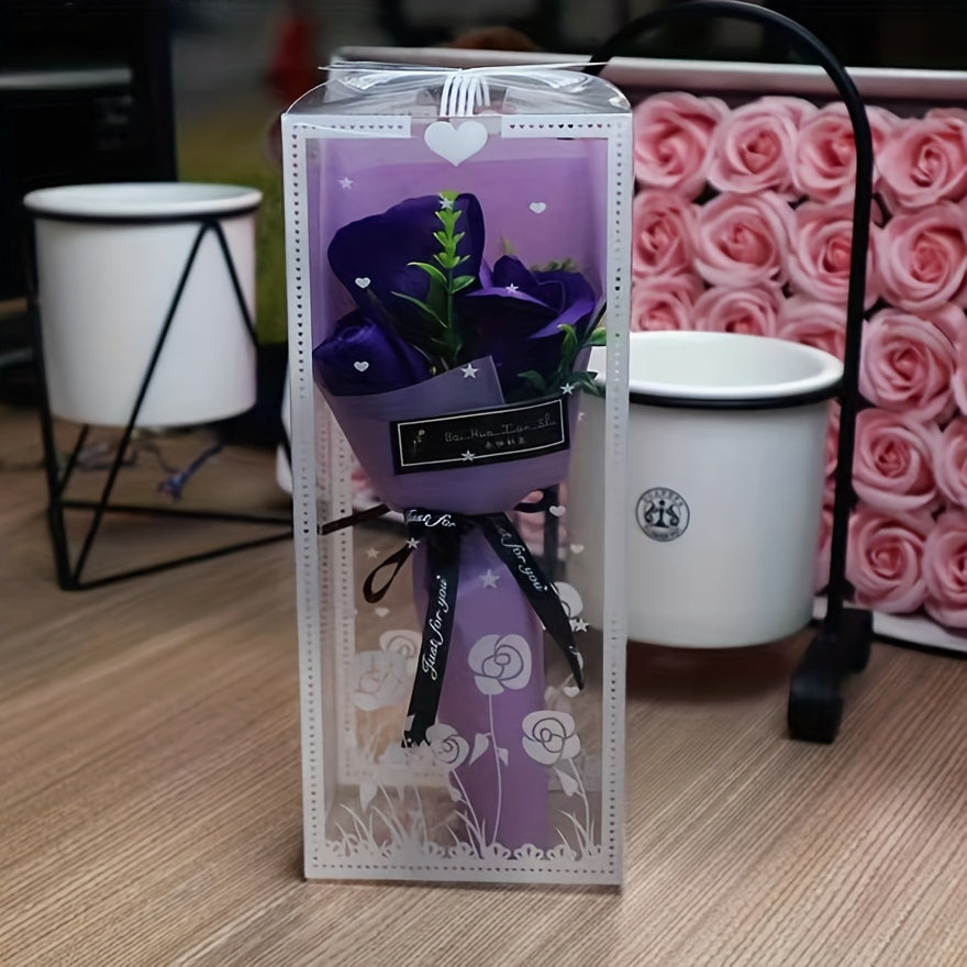 Sun'iy gül buketlari va saqlangan qizil gul sovgʻa qutisi, Sentyabr va maxsus tadbirlar uchun