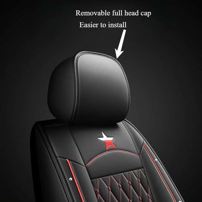 Universal Full Coverage SUV Seat Cover Waterproof Durable Black