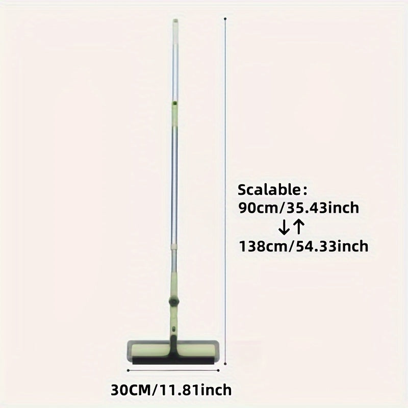Mustahkam plastik va metall konstruktsiya ushbu ko'p funksiyali ikki tomonlama deraza moppini oson shisha, devor va pol tozalash uchun ideal qiladi. Uzaytiriladigan tutqich va aylantiriladigan dizayn tozalash jarayoniga qulaylik va samaradorlik qo'shadi.