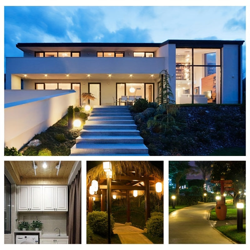 4 Pack 20W LED Light Bulbs 160W Equivalent E27 Base 2000LM Cold White Warm White Non-Dimmable