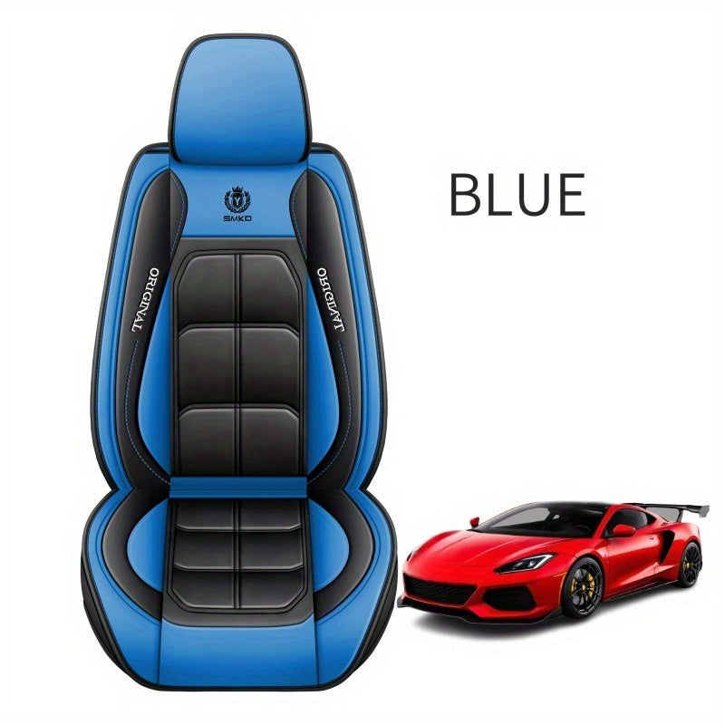 Lightweight All-Season Luxury Car Seat Cover for Five-Seat Vehicles