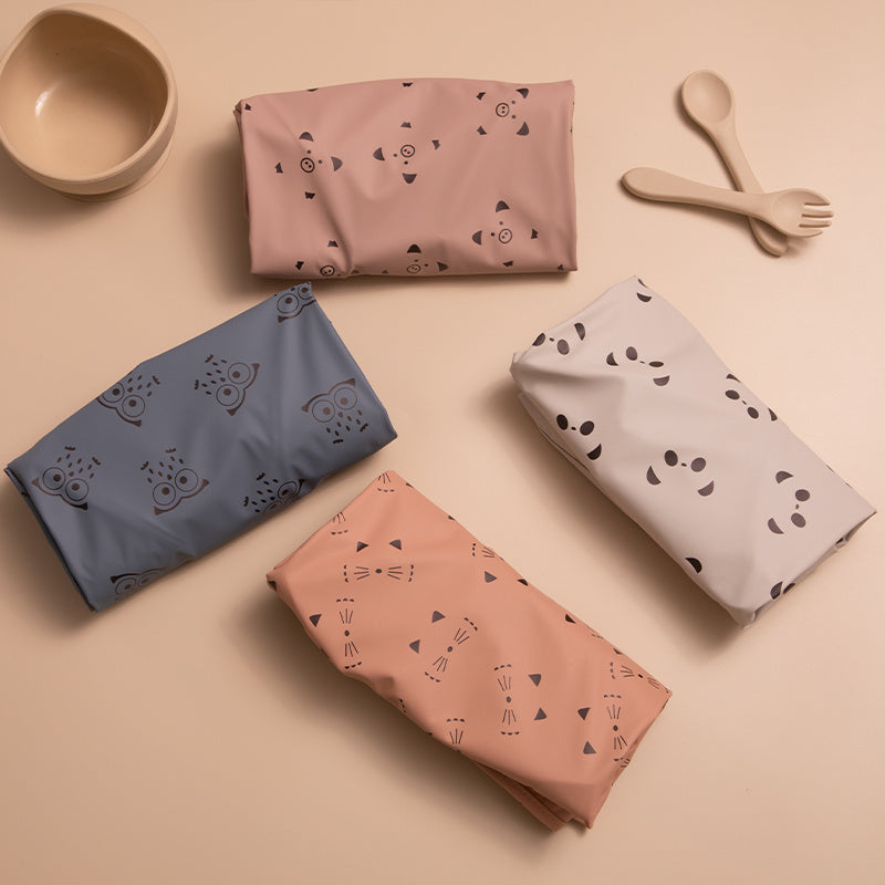 Baby Bibs Long-Sleeved Feeding Bibs and Painting Smocks for Kids