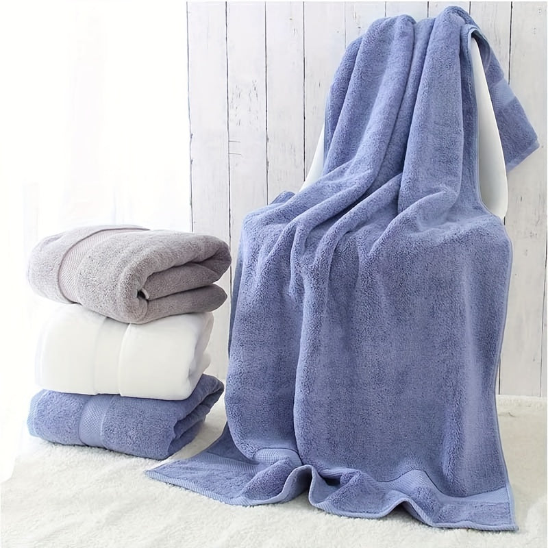 Cotton Bath Towel Large Quick Dry Absorbent Hotel-Grade Durable