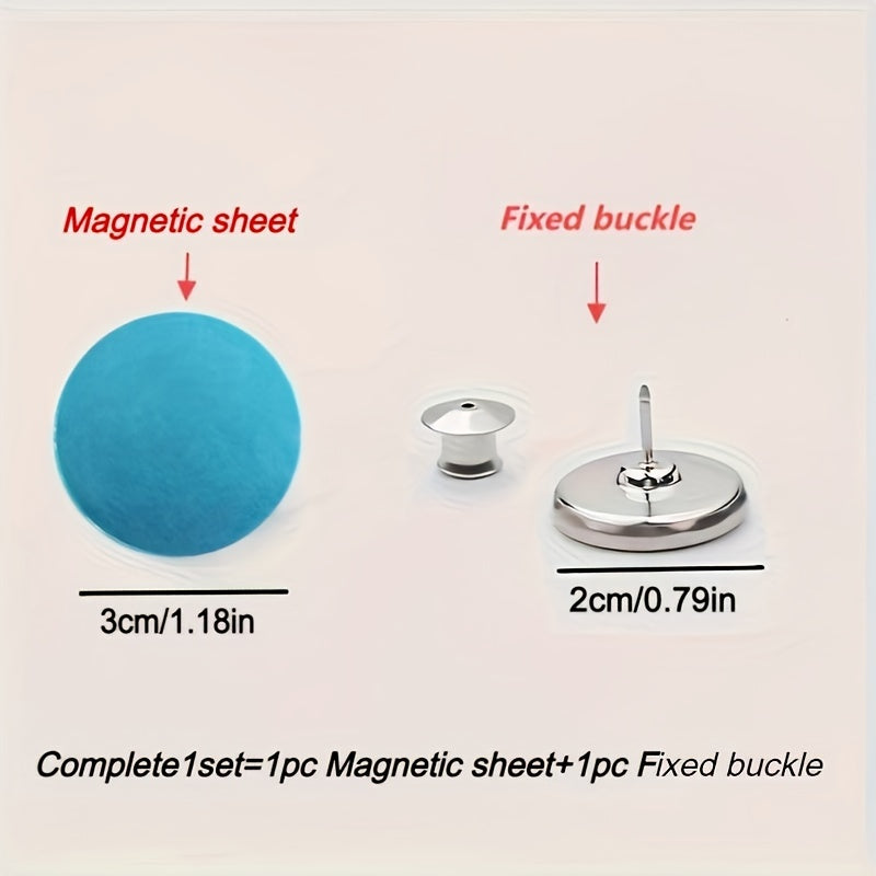 Металлические крючки для занавесок, магнитные зажимы для крепления на стену для душа и декора стен