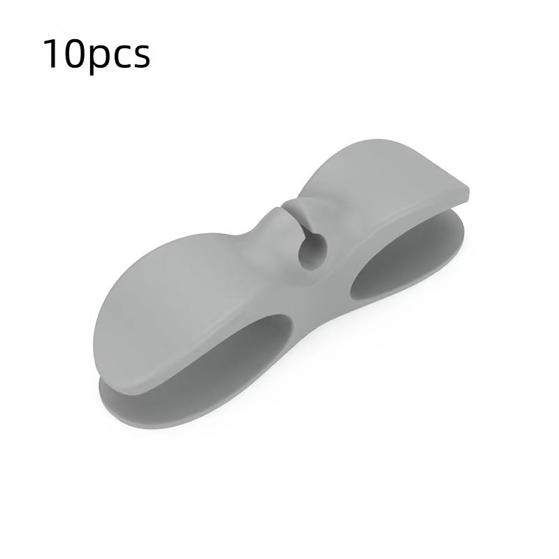 Plastic Cable Clips for Organizing Cords, Small Appliance Cord Management Pack