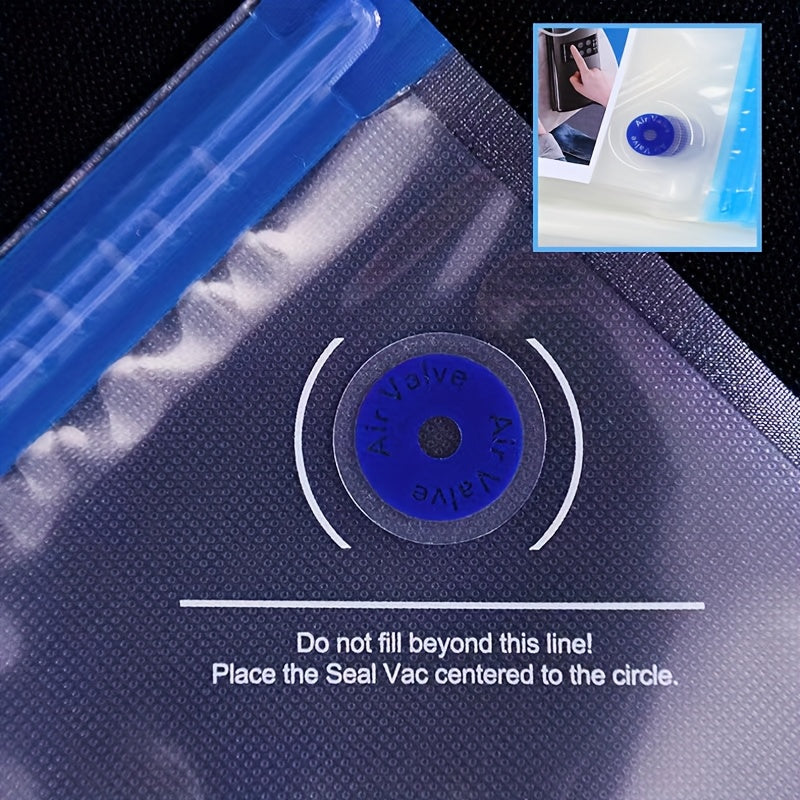 Vakuum bilan siqilgan Zipper Bag Set 25 ta sumka, 2 ta yopishtiruvchi klip bilan, jami 27 ta bo'lak. Kundalik oziq-ovqatni saqlash uchun kichik, o'rta va katta o'lchamlarda mavjud. Oziq-ovqatni yangi va ta'mini saqlaydi.