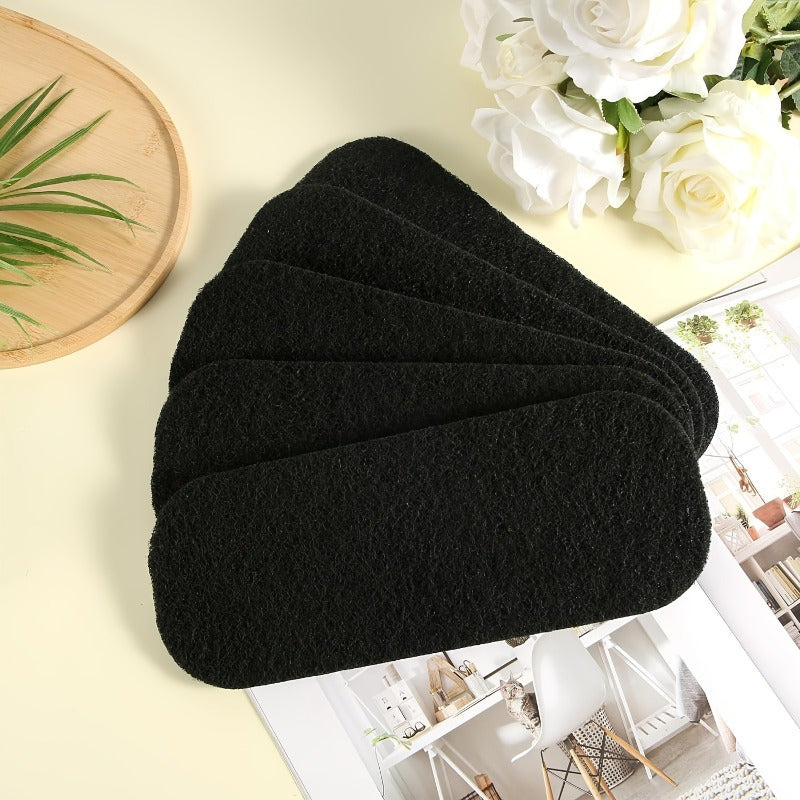 Черный фильтр для потолочного вентилятора с 5 лопастями и активированным кокосовым углём для поглощения пыли и дыма в кухне и спальне