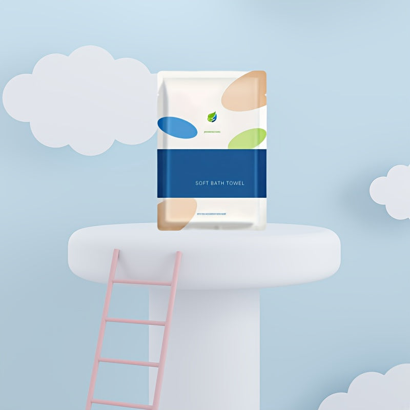 Extra Large Travel Towel 139.7x71.12 cm Cotton Absorbent Geometric Design for Beach Shower Camping