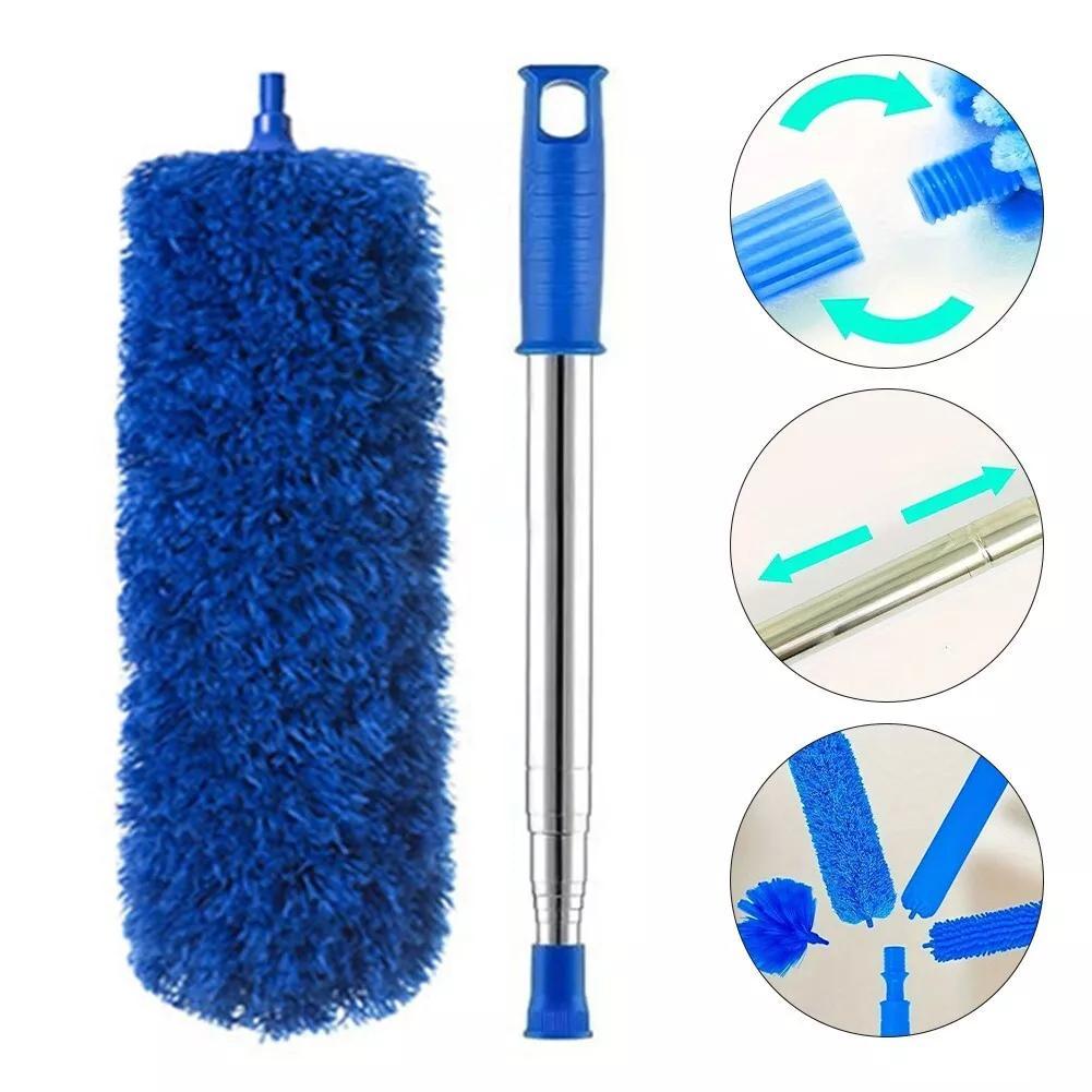 Plumero reutilizable de plumas y cepillo de limpieza para sala de estar, dormitorio y coche