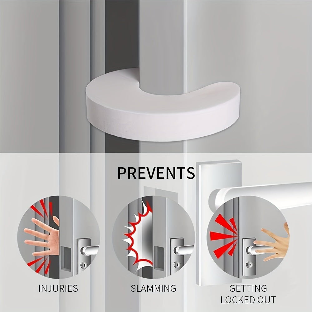 Set of 6 Baby Door Pinch Guards Soft Foam Child Safety Finger Protectors