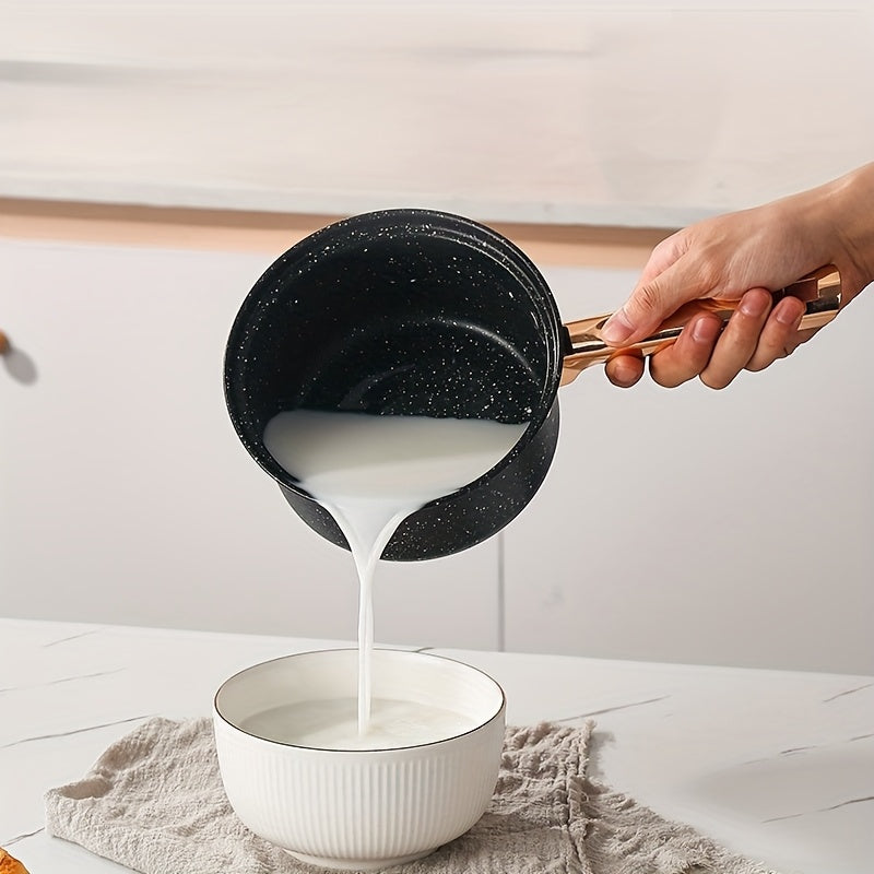Juego de utensilios de cocina de acero inoxidable de 12 piezas con ollas antiadherentes y mangos dorados