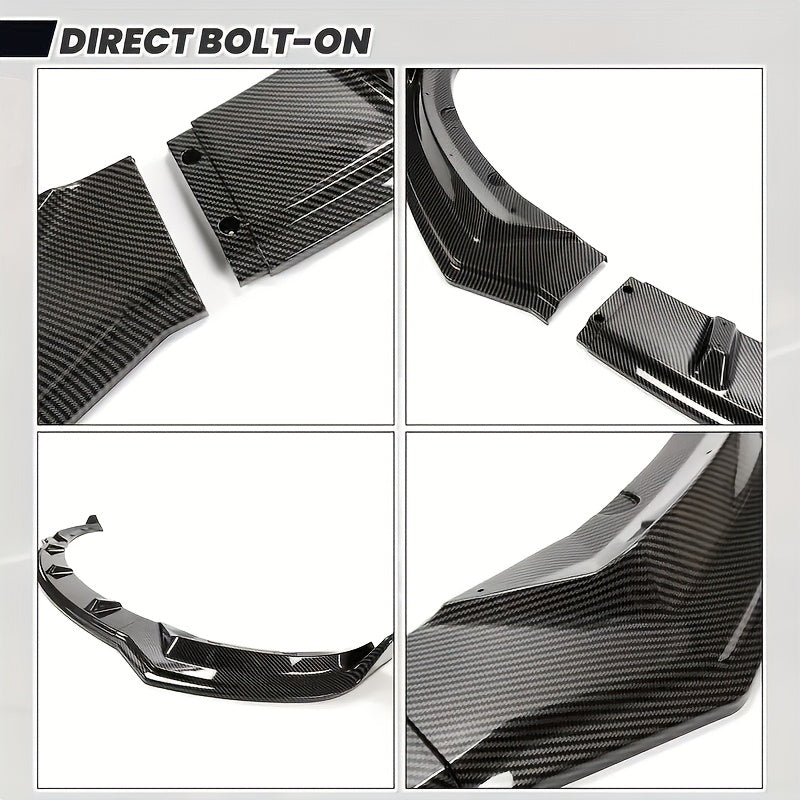 Kit de alerón trasero deportivo para coche, fibra de carbono brillante, para Tesla Model 3 2017-2023