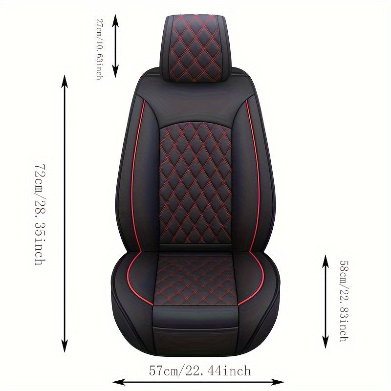 Universal Waterproof PU Leather Seat Cover for Trucks Extended Cab