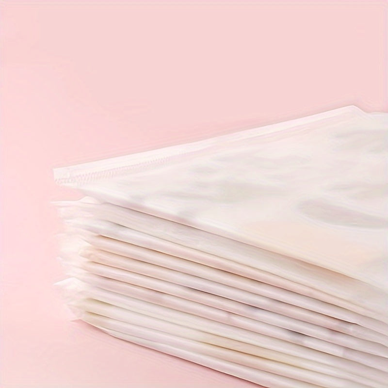 Set of 10 Waterproof Baby Bibs Single-Use Feeding Bibs for Infants