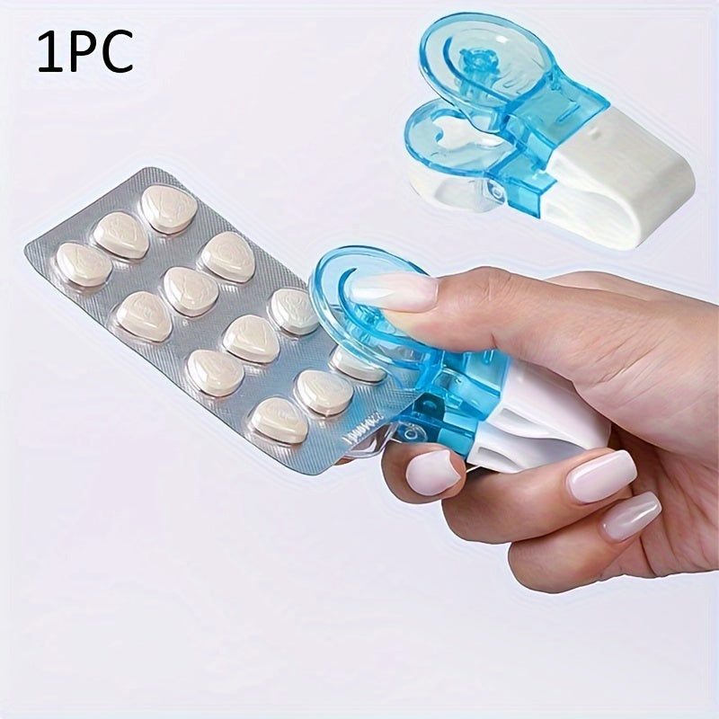 Portable Pill Remover With Medicine Box, Pill Dispenser, Household Gadget
