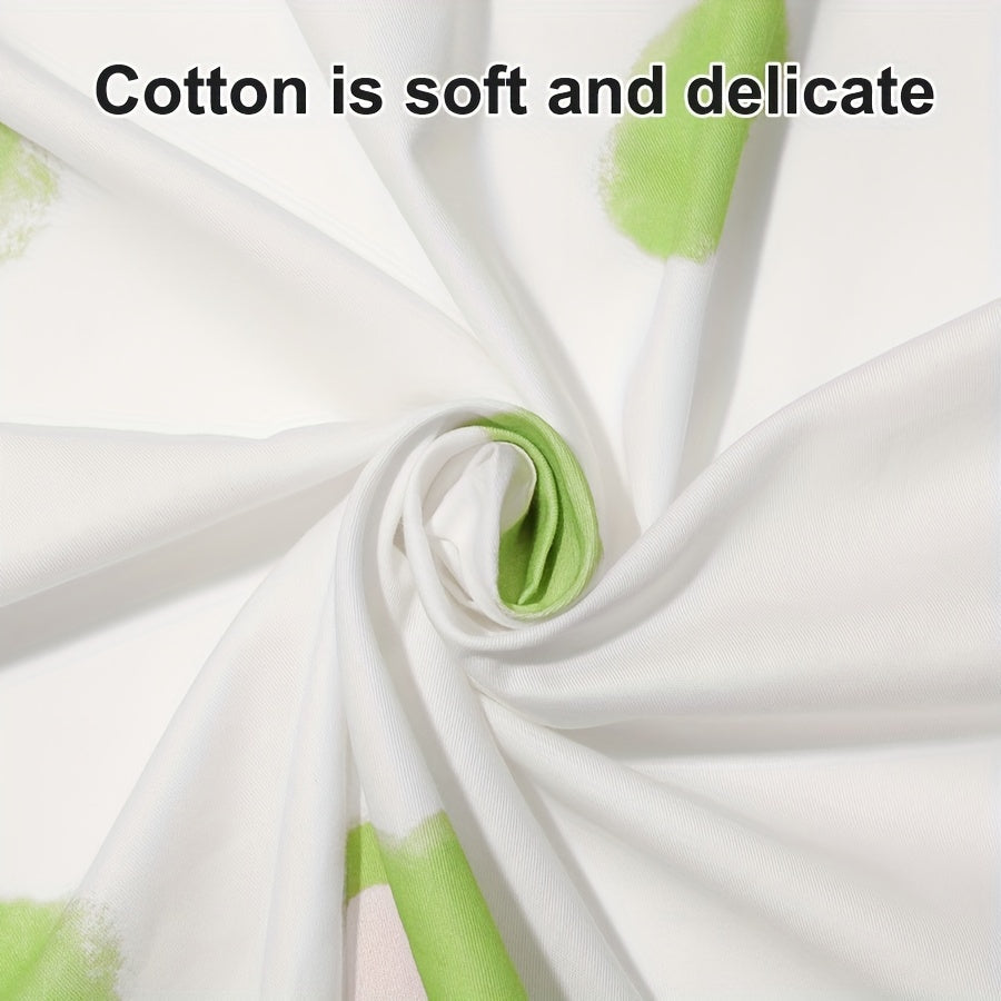 Sábana de tela de punto suave para cuna para recién nacidos y niños pequeños con estampado de animales, no impermeable, lavable a máquina