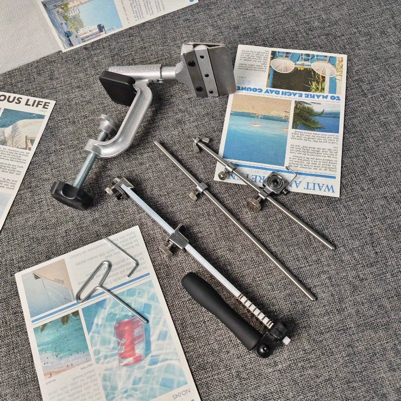 4th Gen Knife Sharpener Set with Replaceable Accessories for Precision Use Durable Universal