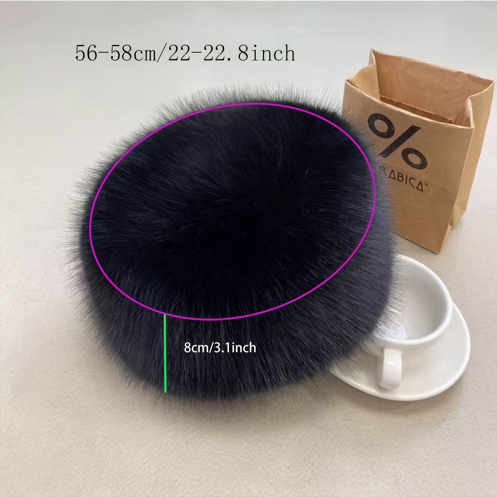 Nayza himoyasi bilan zamonaviy och kulrang sun'iy mo'yna Cossack shlyapa, to'ylar va maxsus tadbirlar uchun mukammal, faqat qo'l yoki quruq tozalash.