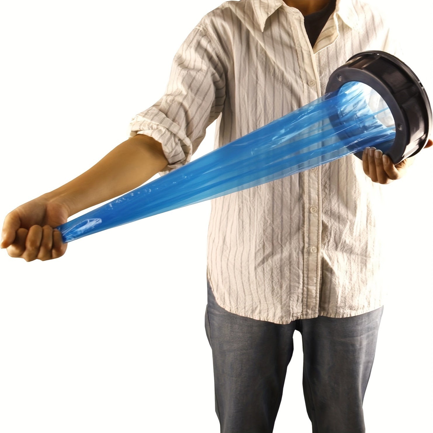 High Capacity Diaper Pail Refill Pack with 8 Meters Compatible with Cartridges for Sangene Tec Twist and Click 3/6/9 Refills