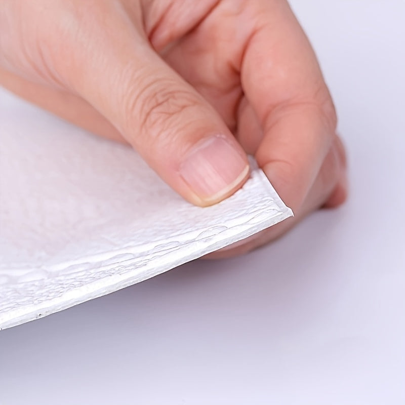 20pcs Waterproof 3D Foam Wall Tile Stickers Self-Adhesive Home Decor for Kitchen Bathroom Living Room