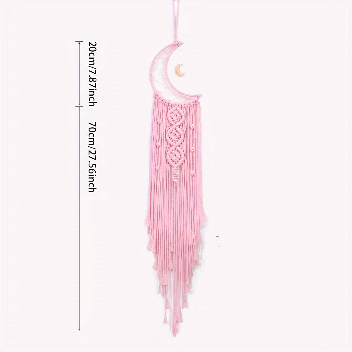 Qo'l bilan tayyorlangan Oynali Tushni Olib Qo'yuvchi - Yotoqxona, Oila Xonasi va Bolalar Xonasi Dekoratsiyasi uchun To'qilgan Tapestry Devorga Osiladigan - 1 Dona