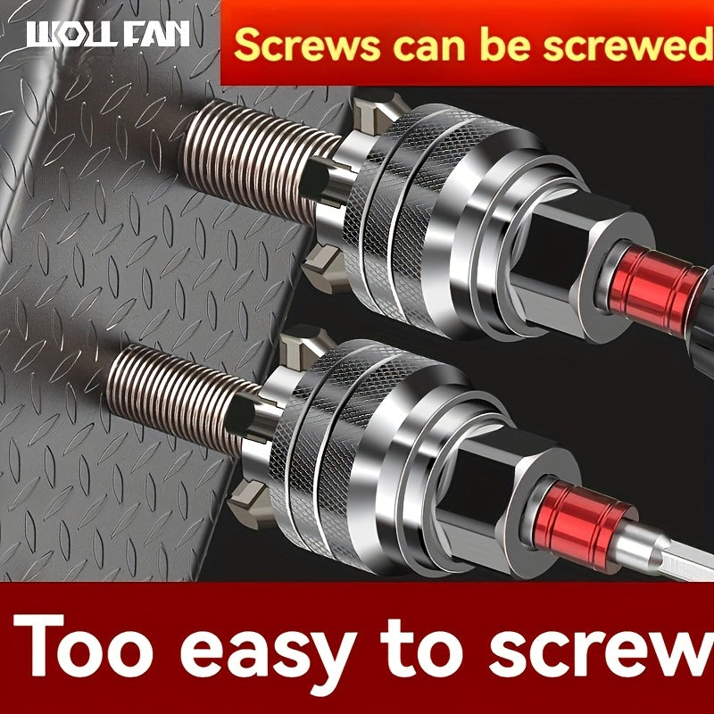 Adjustable Metal Socket Wrench for Screw and Nut Removal Professional DIY Tool