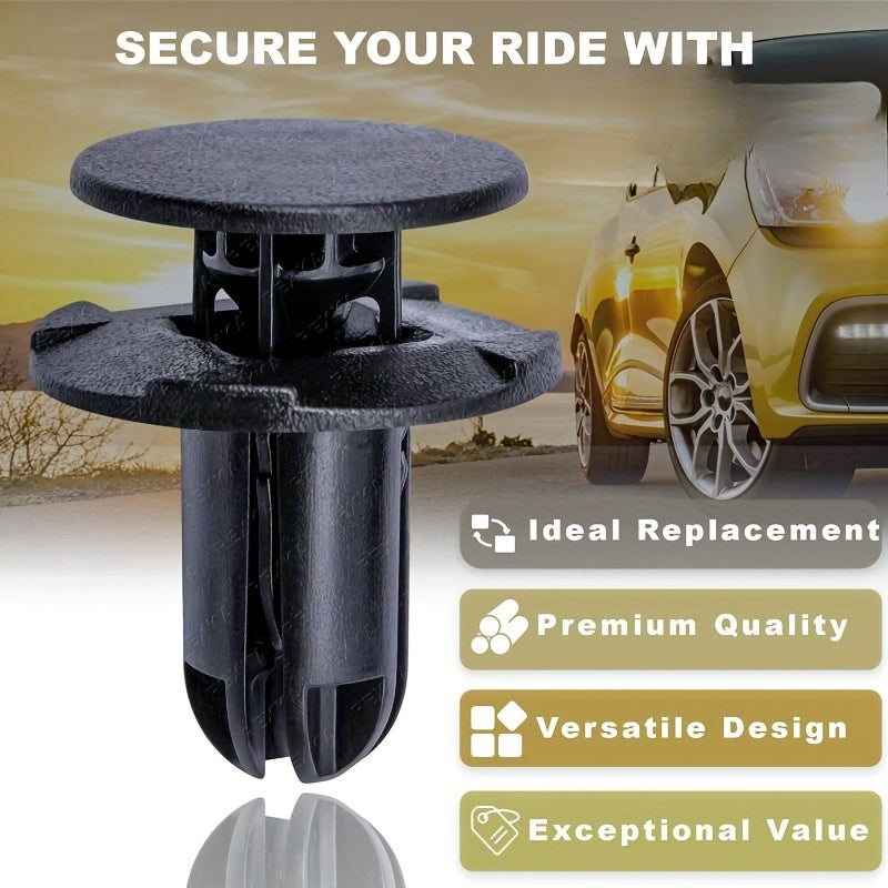 51 Clips de retención de tipo empuje para guardabarros para sujetadores de panel de carrocería