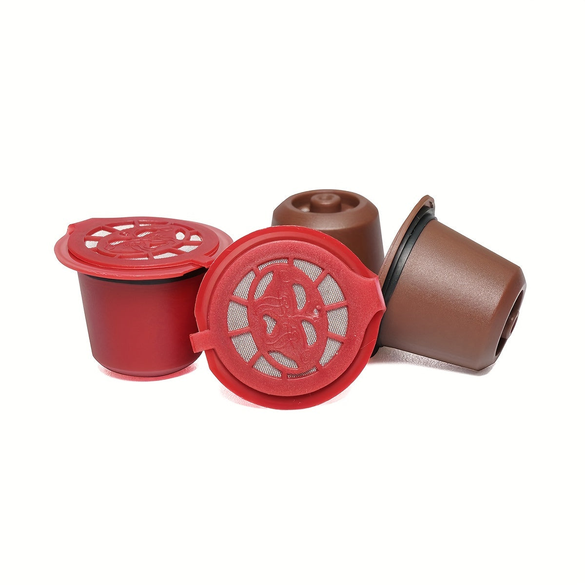 3, 4 yoki 6 ta qayta ishlatiladigan qahva filtrlaridan iborat to'plam, 20ml sig'imga ega. Ushbu filtrlar Nespresso mashinalari bilan to'liq mos keladi va oshxonada foydalanish uchun qulay qoshiq va cho'tka bilan birga keladi.