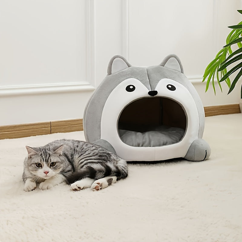 Pet Bed for Puppies and Kittens Soft Cozy Cat and Dog Sleeping Area