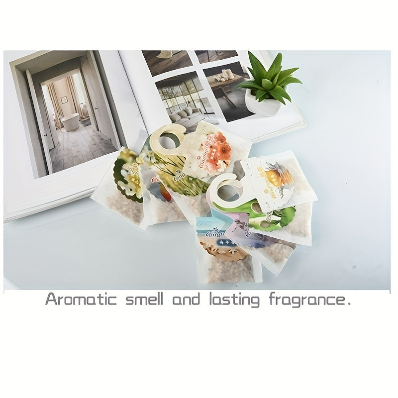 Pine Wood Scented Sachet Bags for Home and Car, Bedroom, Kitchen, Bathroom, Wardrobe