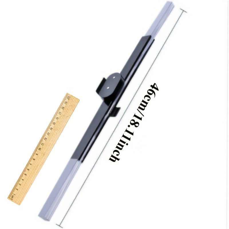 Retractable Car Sunshade UV Resistant Heat Insulating Adhesive Curtains 46CM