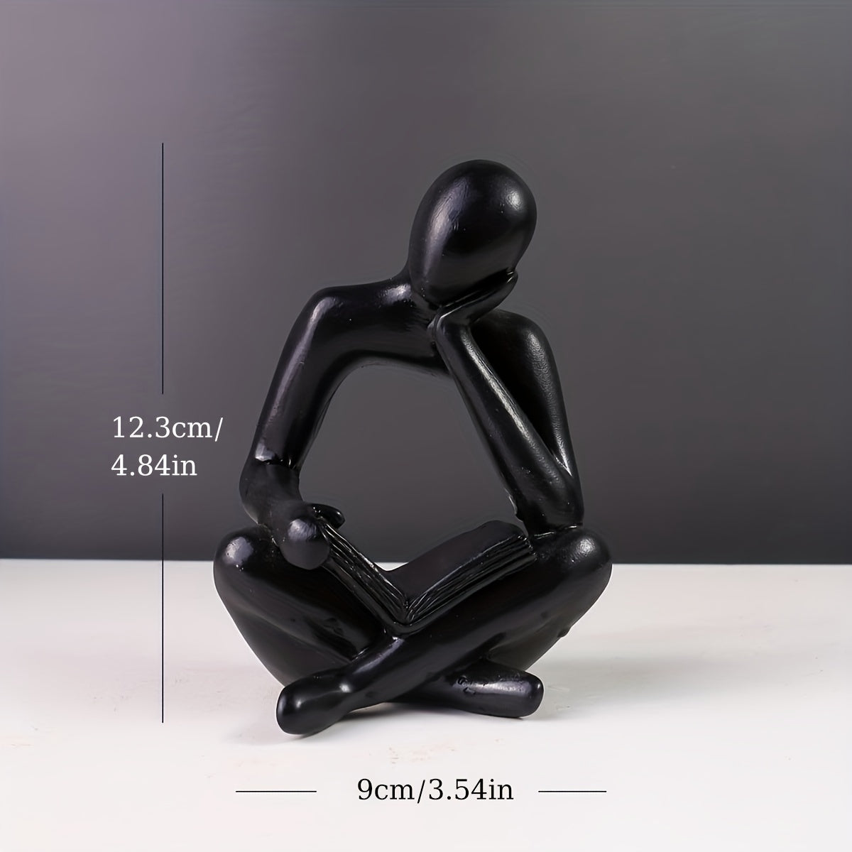 Abstract Reading Book with Hand Ornament for Reading and Decor