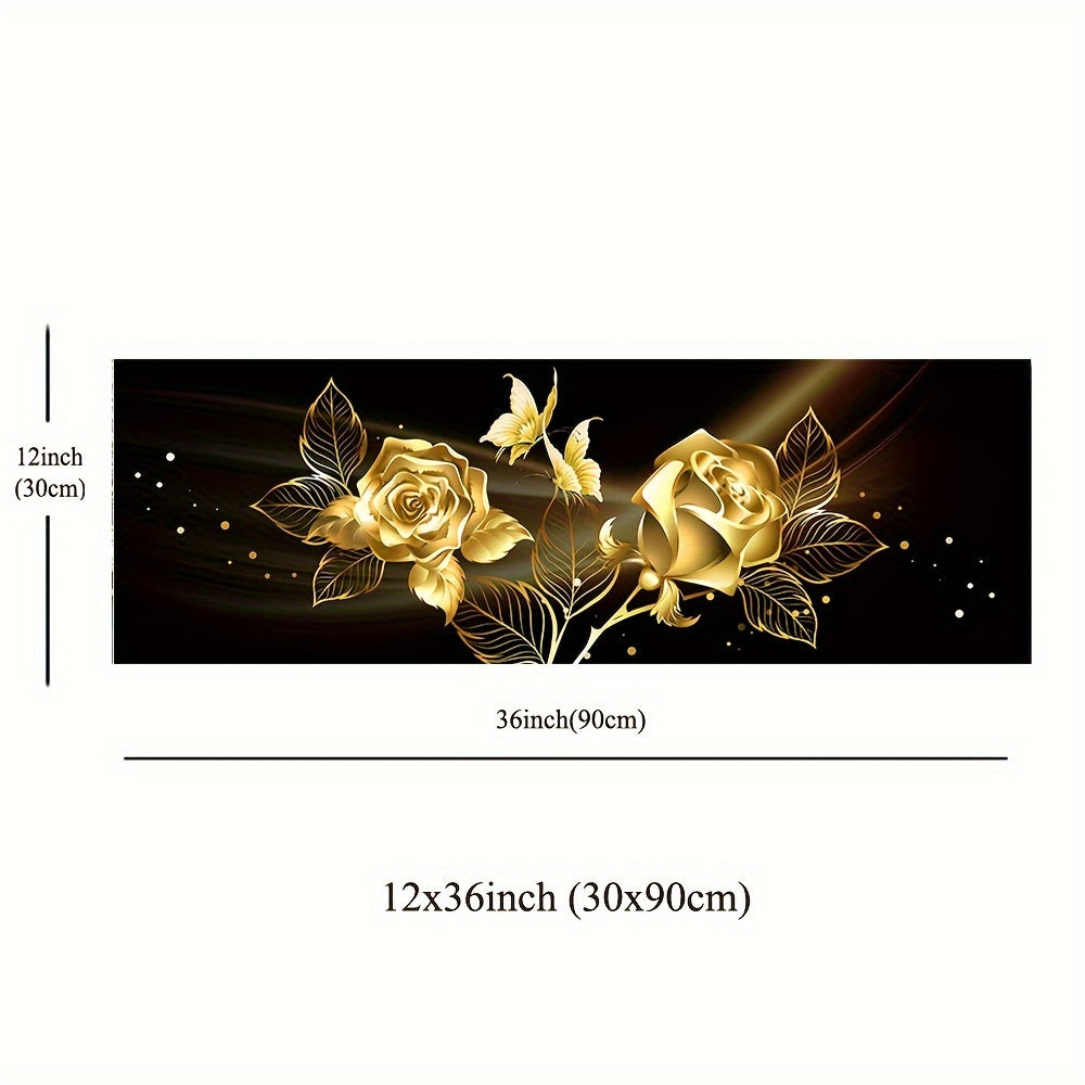 Unframed Canvas Wall Art Floral Modern Art for Home Office Decor