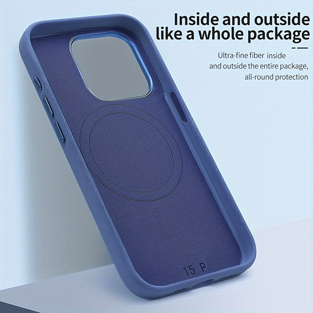 Magnetic iPhone Case with Wireless Charging for iPhone 13 Pro Max to 16