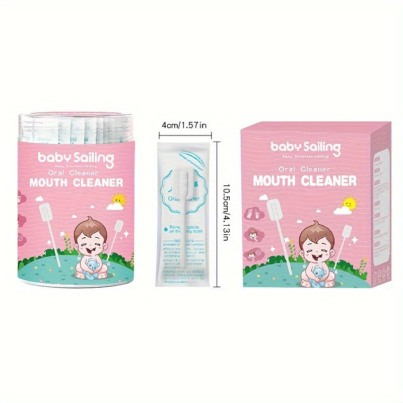 30 Pack Disposable Tongue Cleaners Soft Oral Care Toothbrushes for Adults and Children White