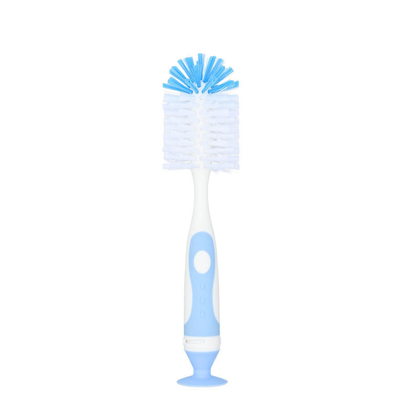 2-in-1 Bottle Brush Set with Stand and Nipple Brush for Daily Cleaning