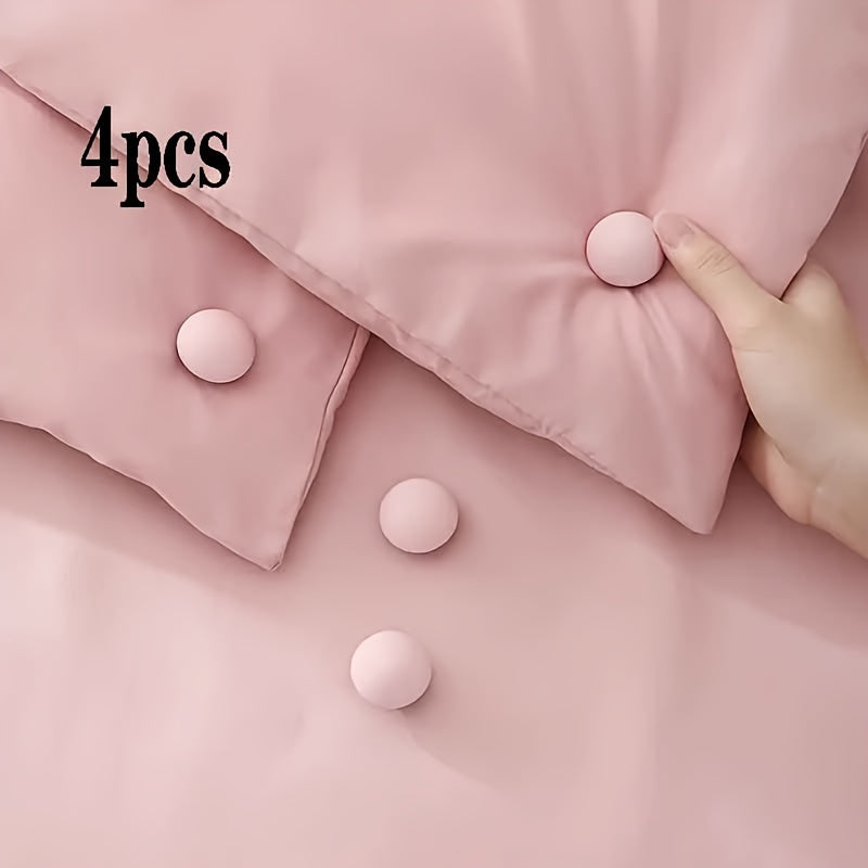 4 ta qo'ziqorin to'quvchisi to'plami - To'quvchilar uchun mustahkam ushlash va barqarorlikni ta'minlaydi - Yaxshilangan sirpanmas ushlagichlar - Discreet va barqaror yechim