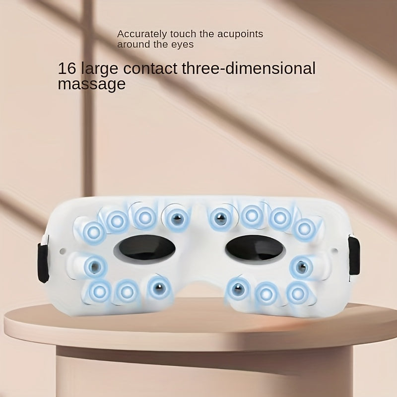 Eye Massager with Varying Vibration Frequencies for Eye Relaxation and Eye Care
