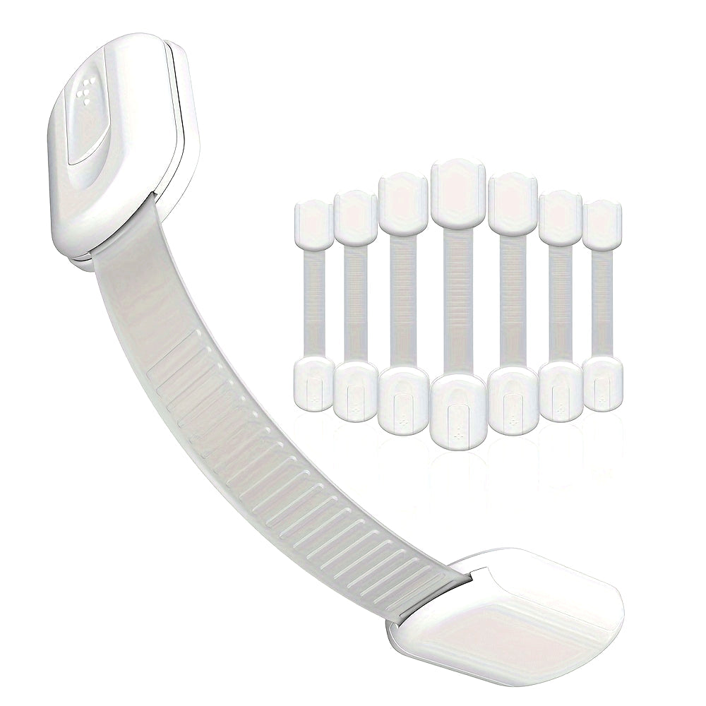 Child Safety Lock for Cabinets and Drawers with 3M Adhesive No Screws Needed