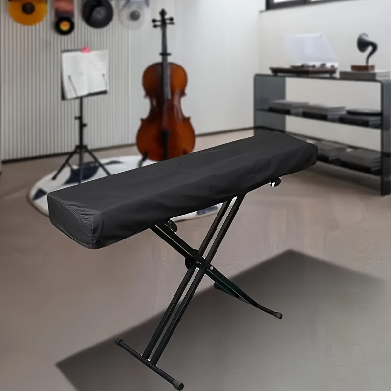 Waterproof Piano Dust Cover for 61/88 Key Electronic Keyboard Dust-Resistant Full Enclosure
