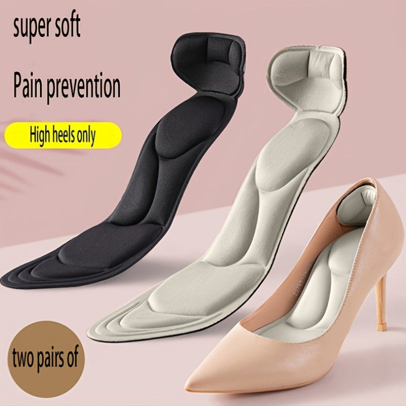 Unisex Anti-Drop Artifact Insoles Non-Slip Anti-Wear Heel Protectors