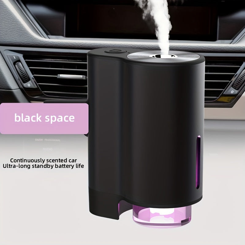 Car Air Vent Aromatherapy Diffuser Rechargeable Battery 3 Modes Essential Oil