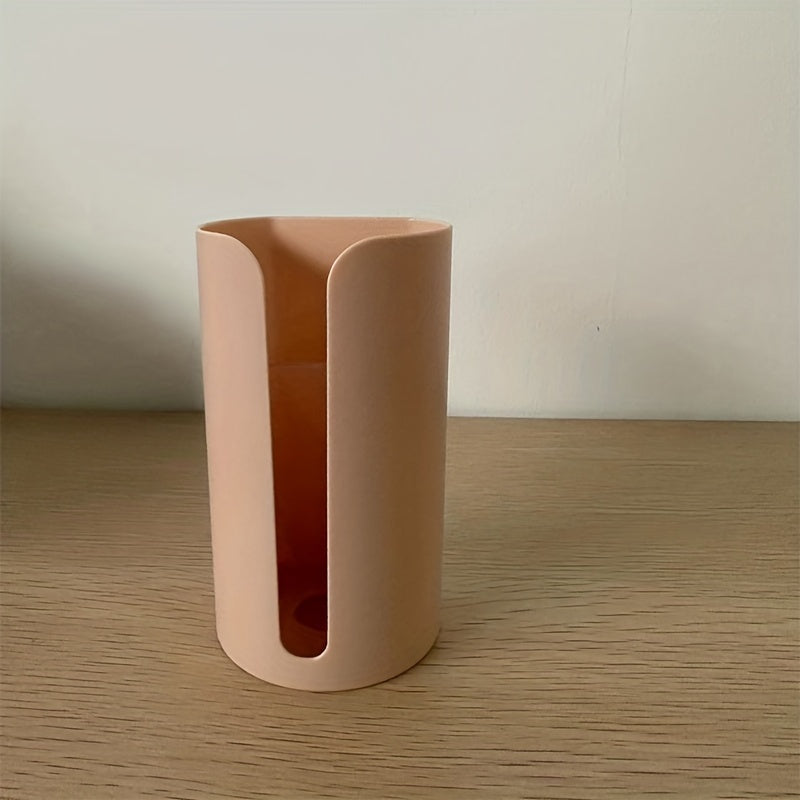 Soporte para bolsas de basura de pared para cocina baño, plástico ABS sin clavos