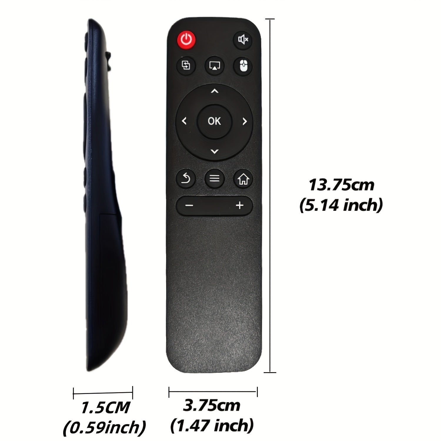 Control remoto universal para proyectores HY300PRO HY320 HY320MINI con chipset Allwinner H713. Batería no incluida