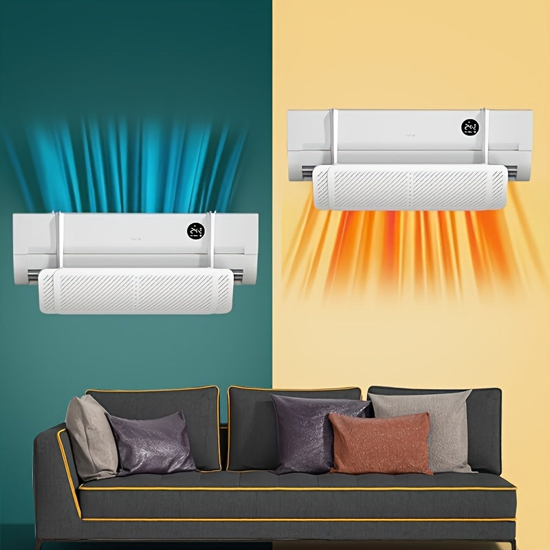 Universal Plastic Air Conditioner Deflector No-Drill Easy Installation Airflow Guide