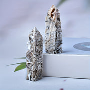 Natural Crystal Sphalerite Pillar for Home Decor and Interior Design