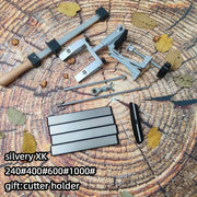 Diamant toshli tizim bilan professional qattiq burchakli silliqlash asbobi, oson va aniq silliqlash uchun sozlanadigan aylantirish burchagi.