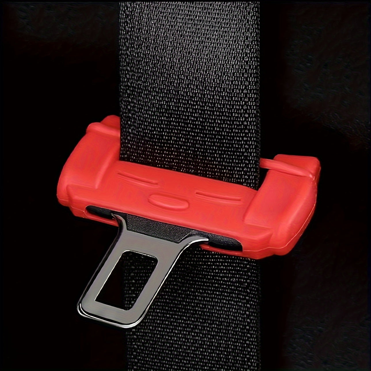 Silicone Car Seat Belt Buckle Protector Anti-Scratch Cover for Safety