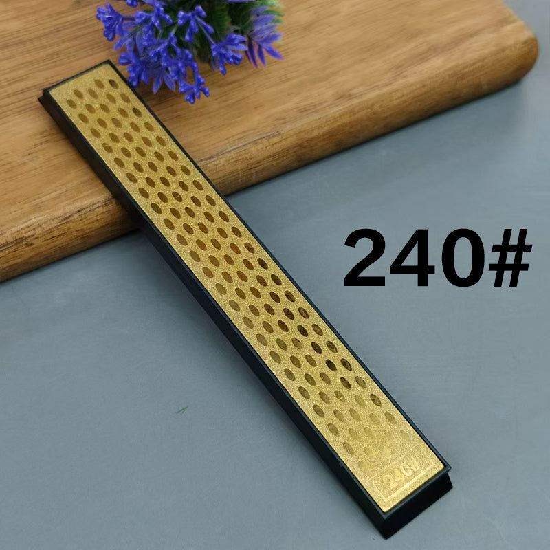 Manual Metal Diamond Whetstone Knife Sharpener Kitchen Utensils No Electricity