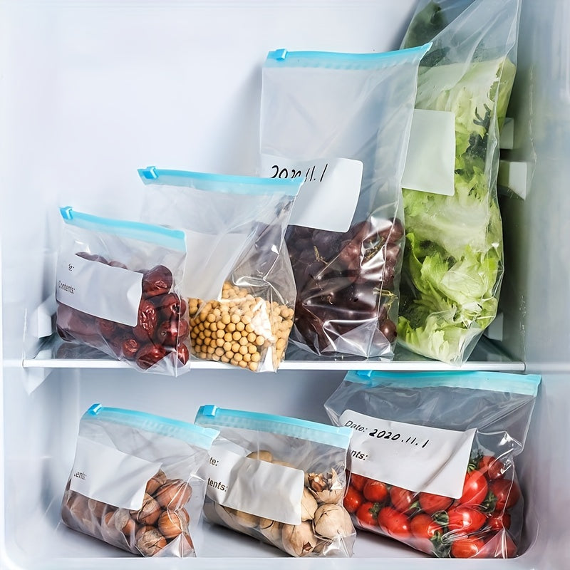 Airtight Refrigerator Storage Bag with Zipper Lock for Food Preservation